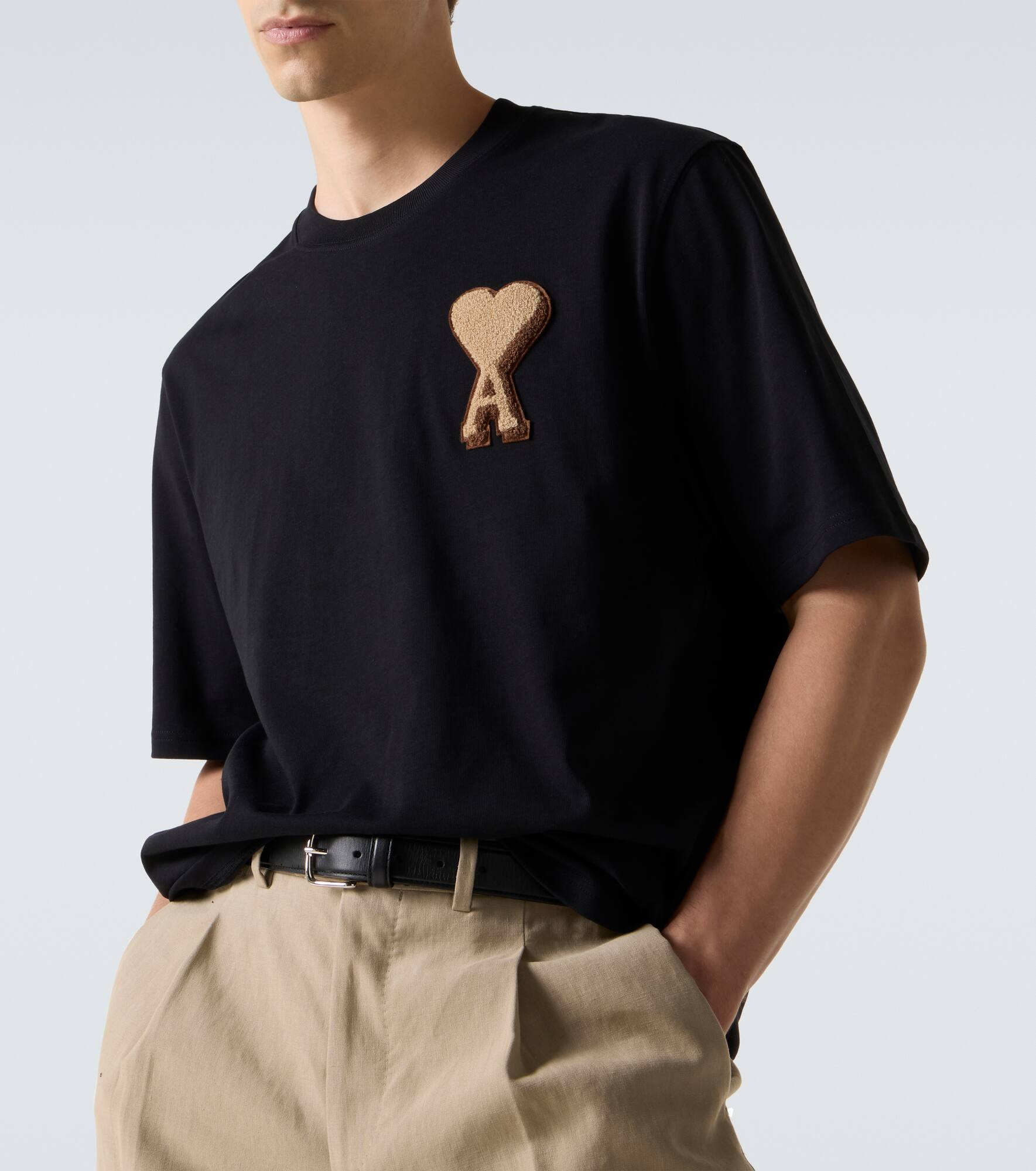Ami de Coeur cotton jersey T-shirt - 5