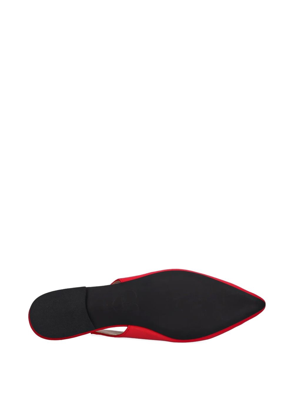 logo-print ballerina shoes - 5