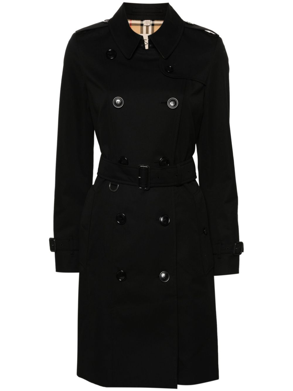 Burberry Coats Black - 1