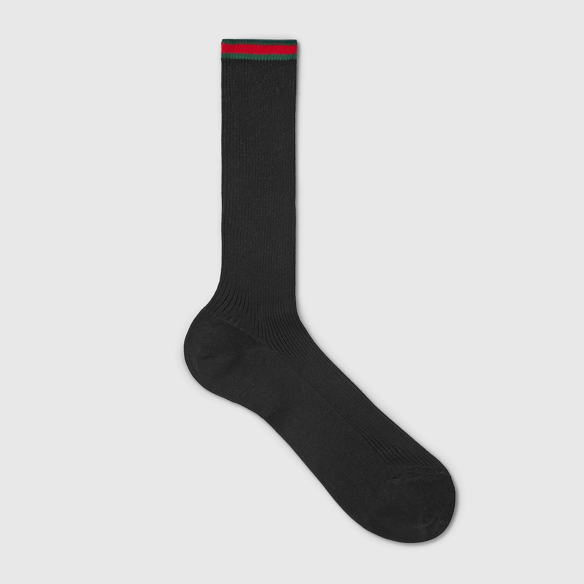 Cotton blend socks with Web - 1