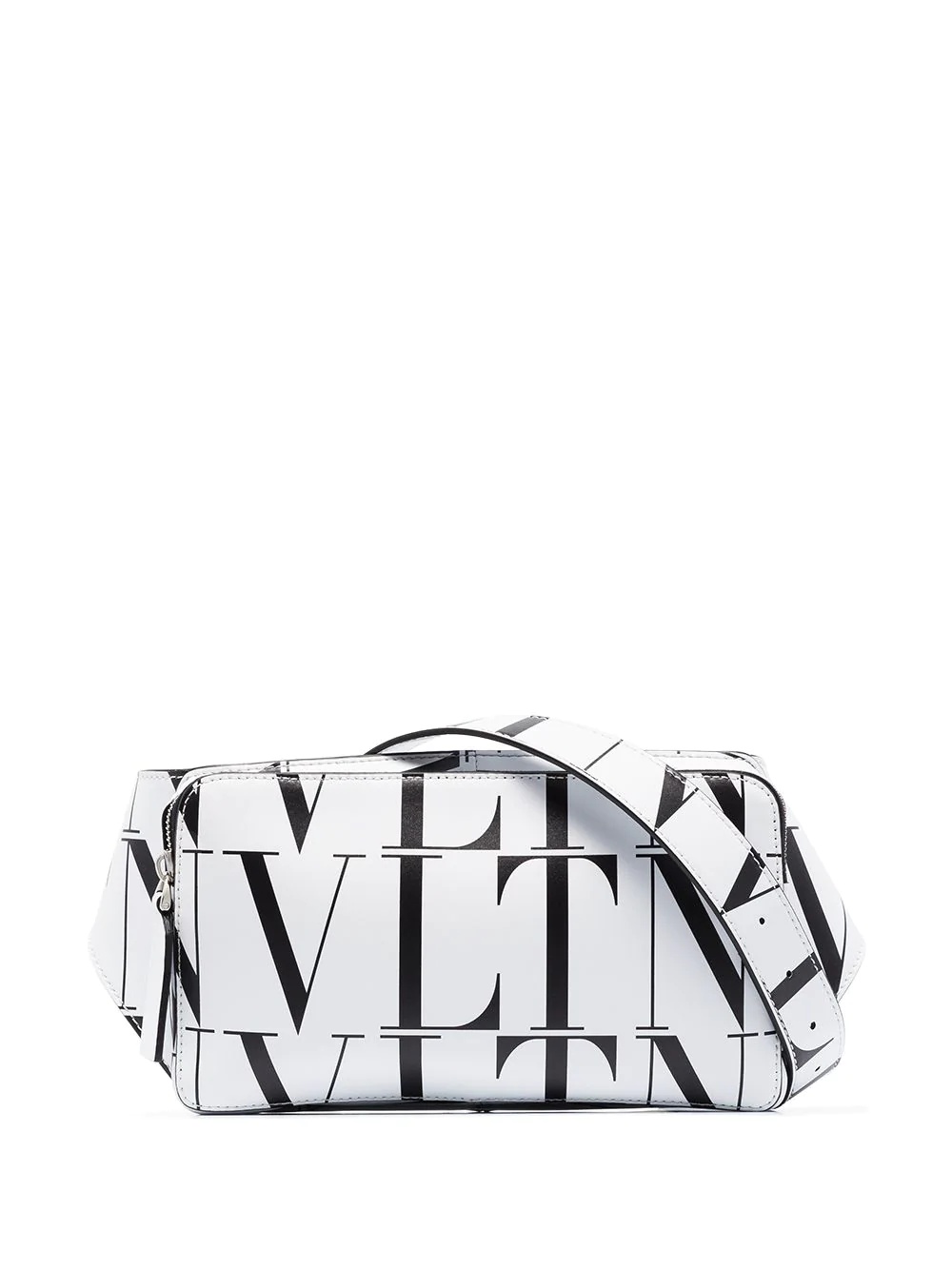 VLTN print leather bag - 1