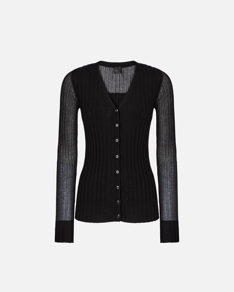 CARDIGAN IN LIGHTWEIGHT RIBBED KNIT 1