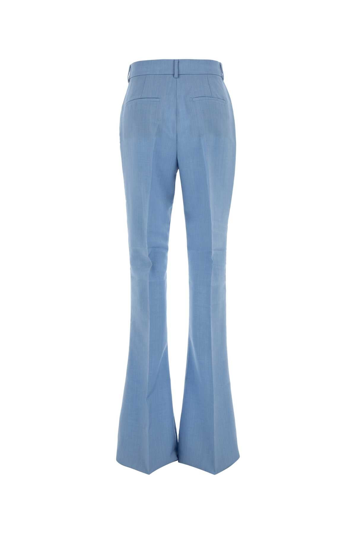 Sportmax Women Light Blue Wool Blend Aeroso1234 Pant - 2