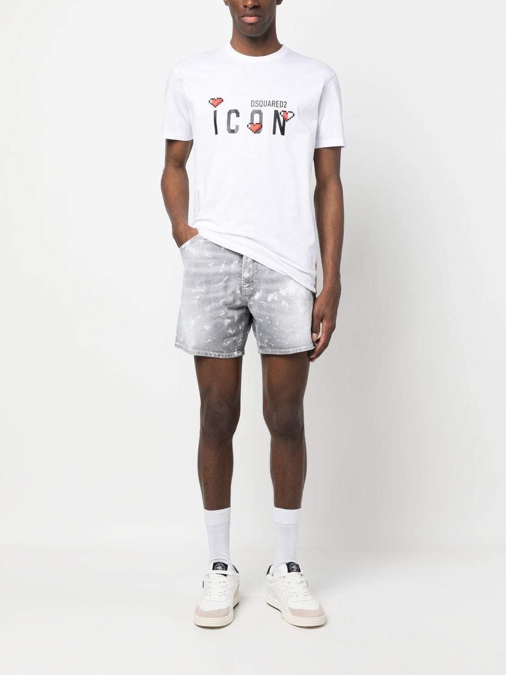 Icon logo-print T-shirt - 2