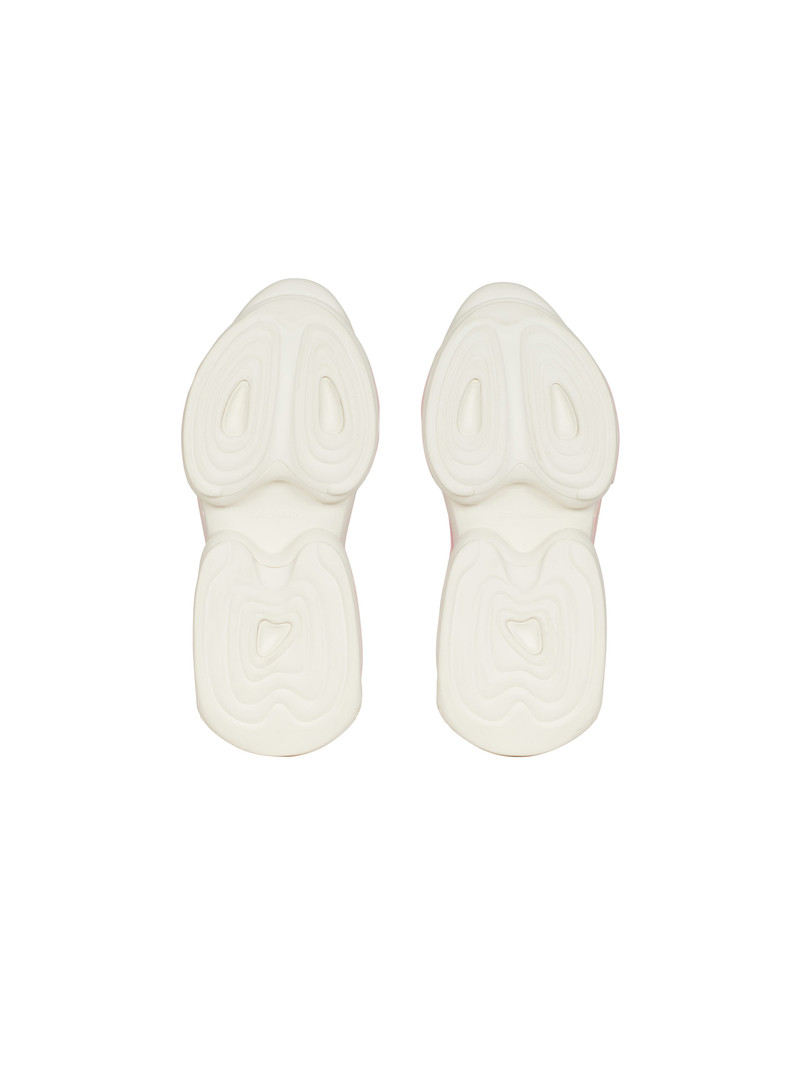 Leather, metal and suede B-Bold low-top sneakers 4