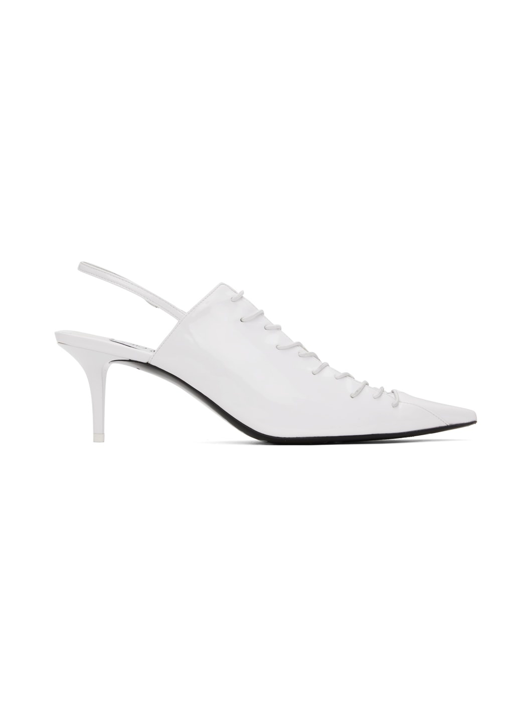 Jimmy Choo / Jean Paul Gaultier White Corset 60 Heels - 1