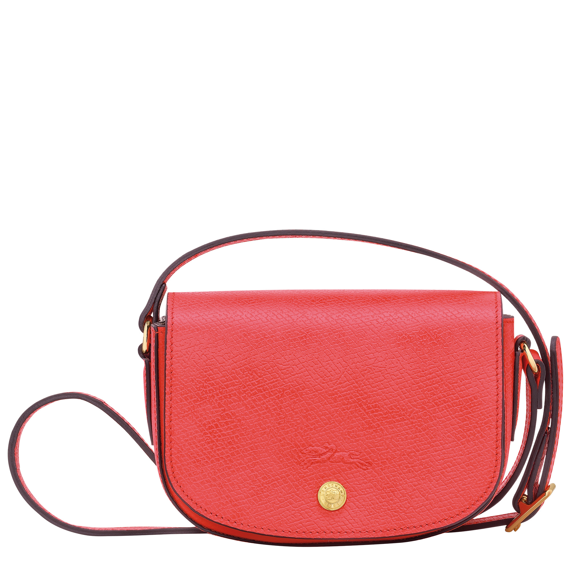 Épure XS Crossbody bag Strawberry - Leather - 1