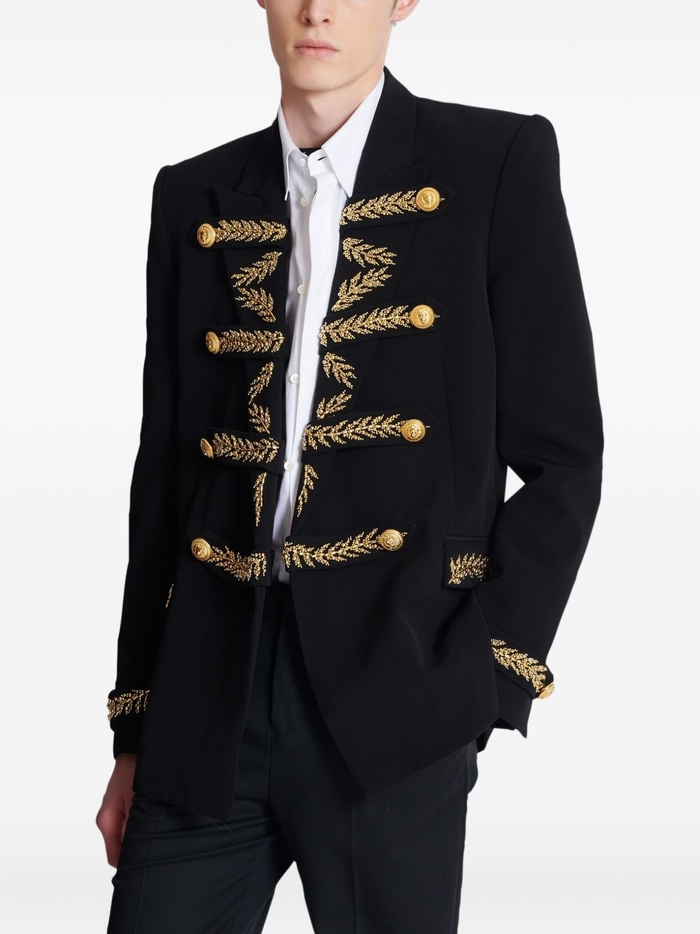 embroidered jacket - 5