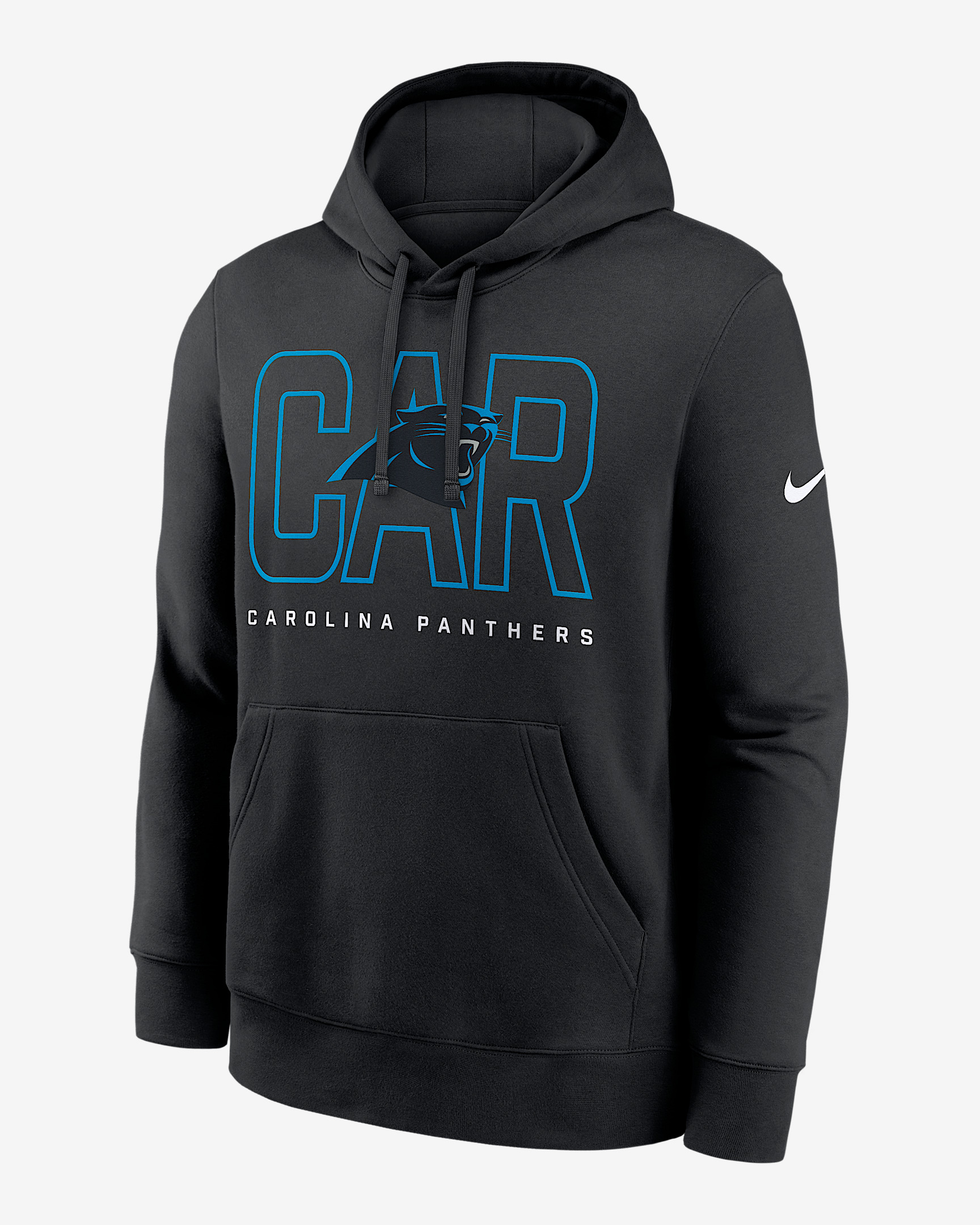 Carolina Panthers Busted Play Club Men's Nike NFL Pullover Hoodie - 1