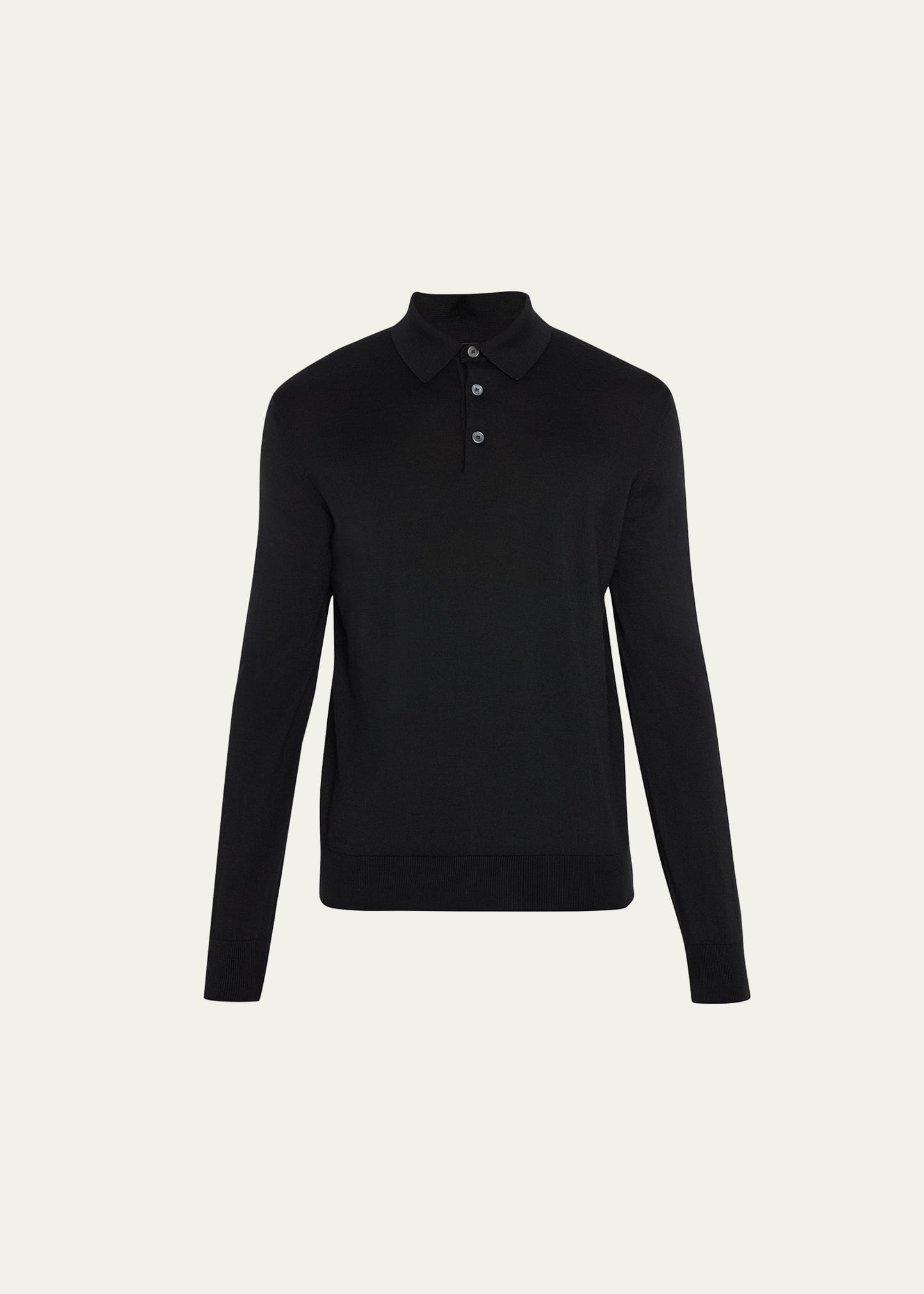 Men's Cashmere-Silk Polo Shirt - 5