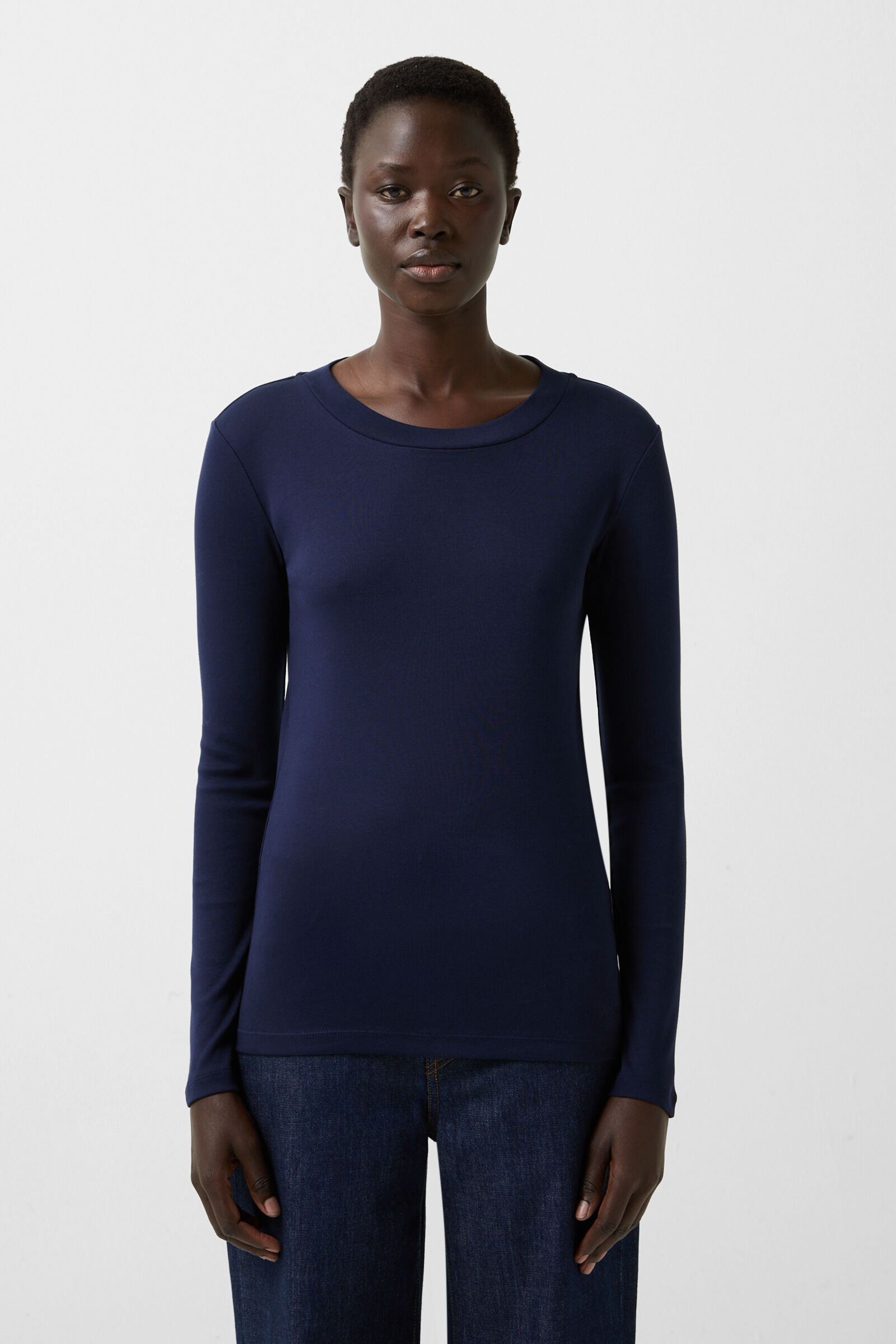 Nikini longsleeve in Navy blue - 2