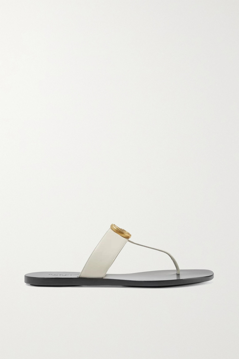 Marmont logo-embellished leather sandals - 1
