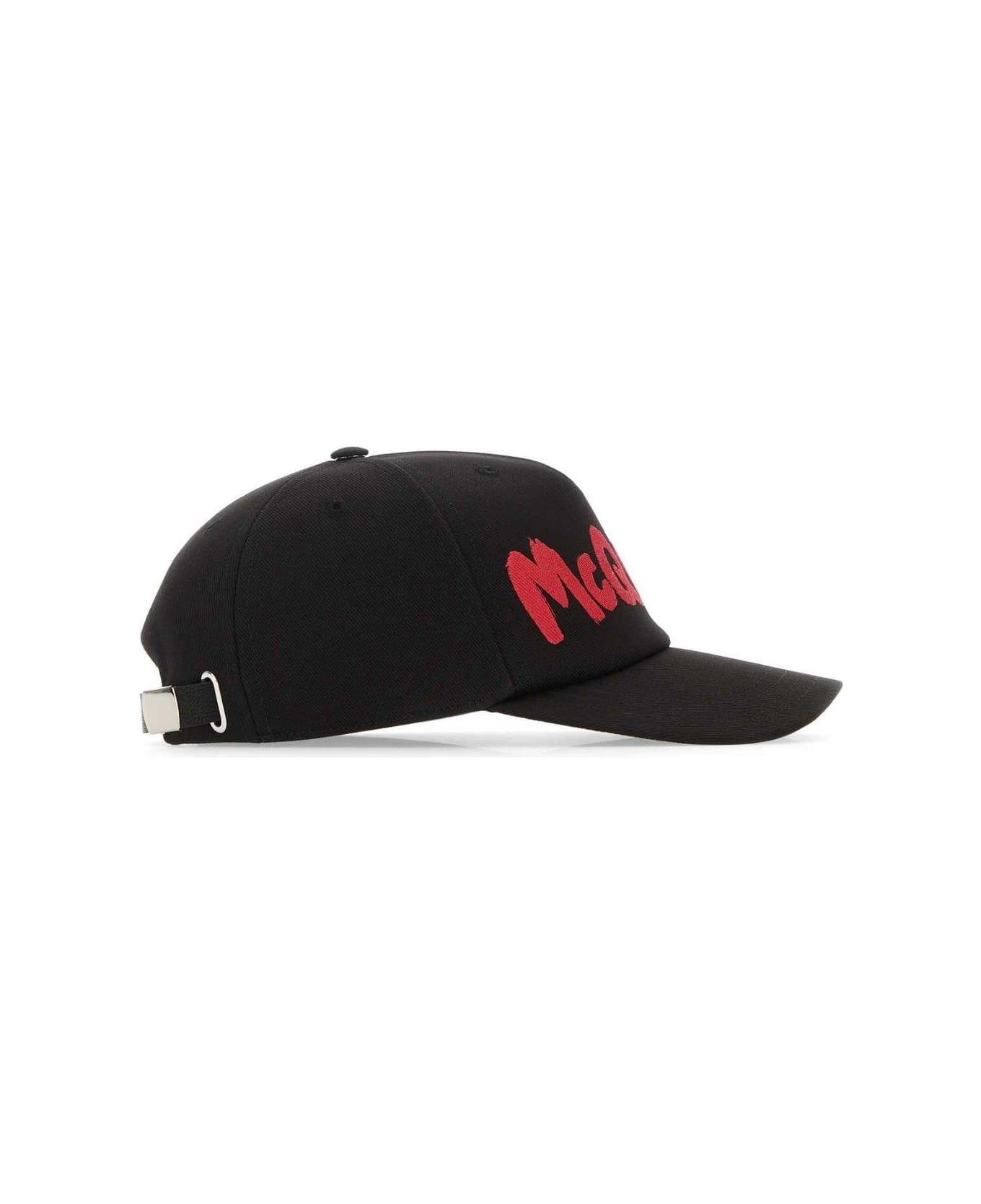 Graffiti Logo Printed Baseball Cap - 3