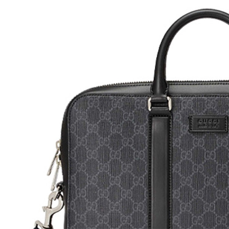 Gucci GG Supreme Briefcase 'Black' 474135-K5RLN-1095 - 7