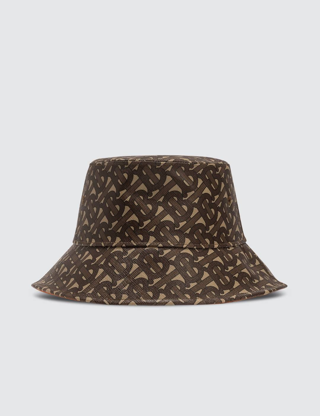 Monogram Print Bucket Hat - 1