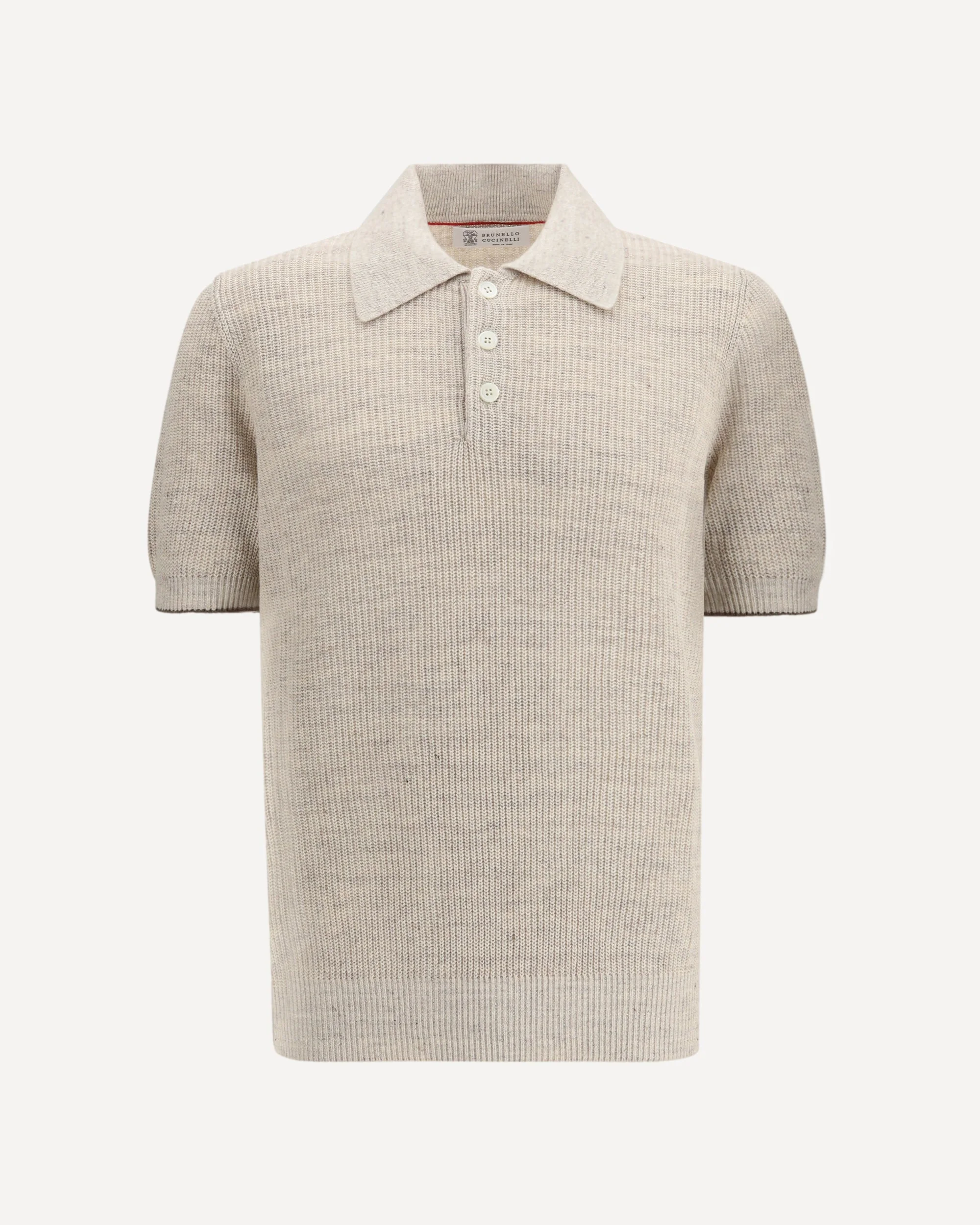 Cotton Polo Sweater - 1