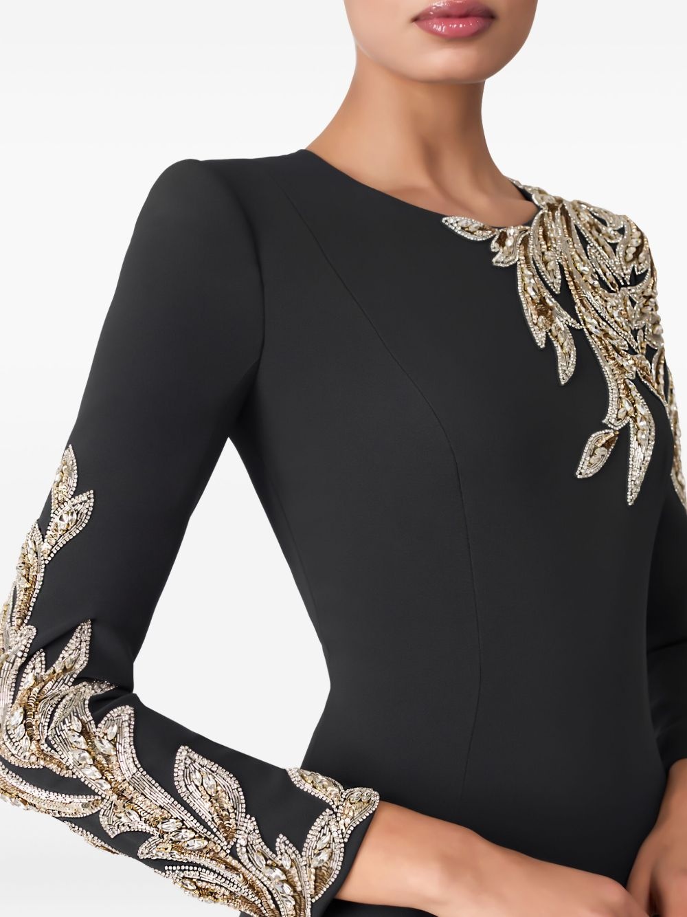 Honor sequin-embellished maxi dress - 4