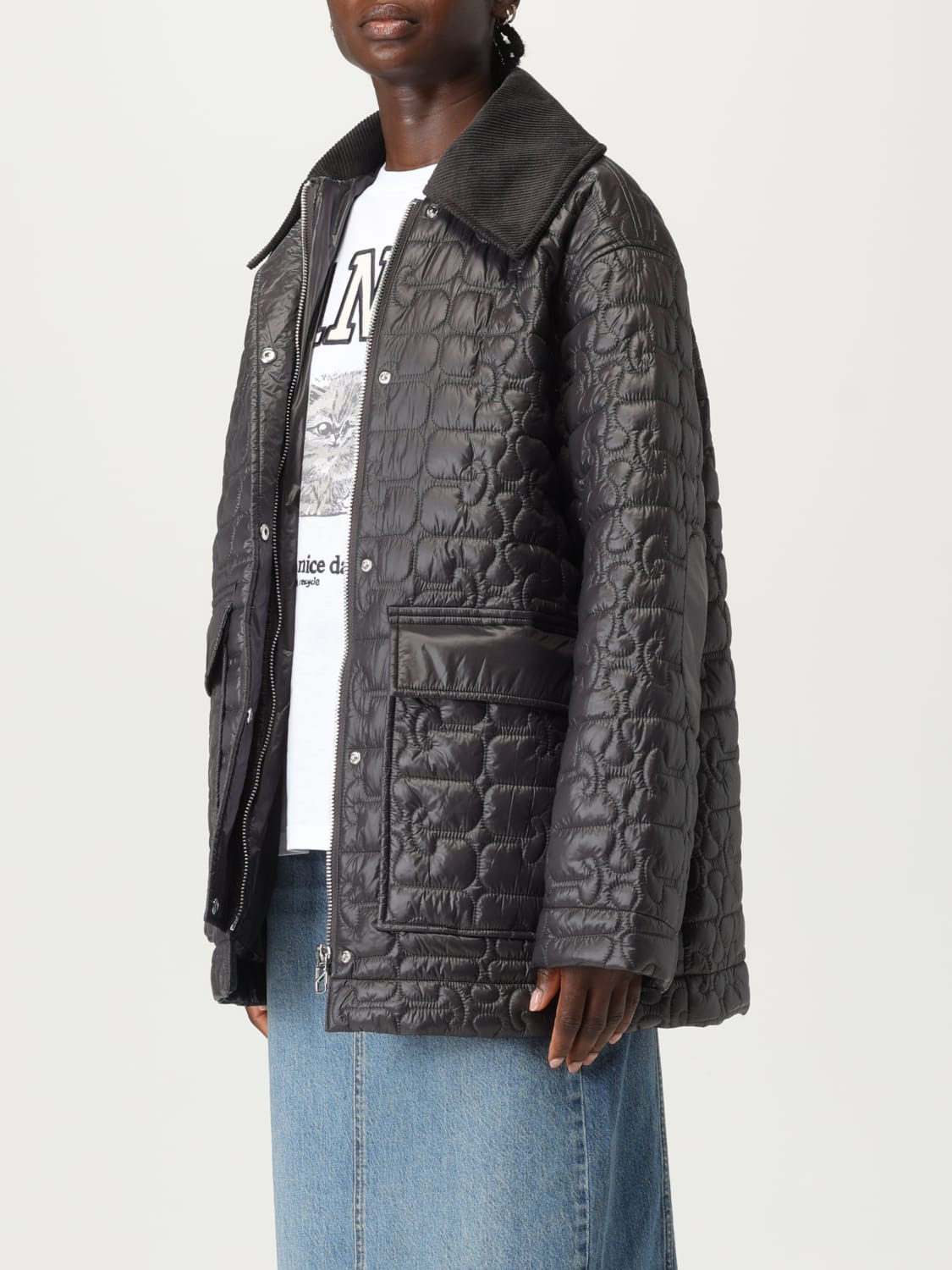 Coat woman Ganni - 4