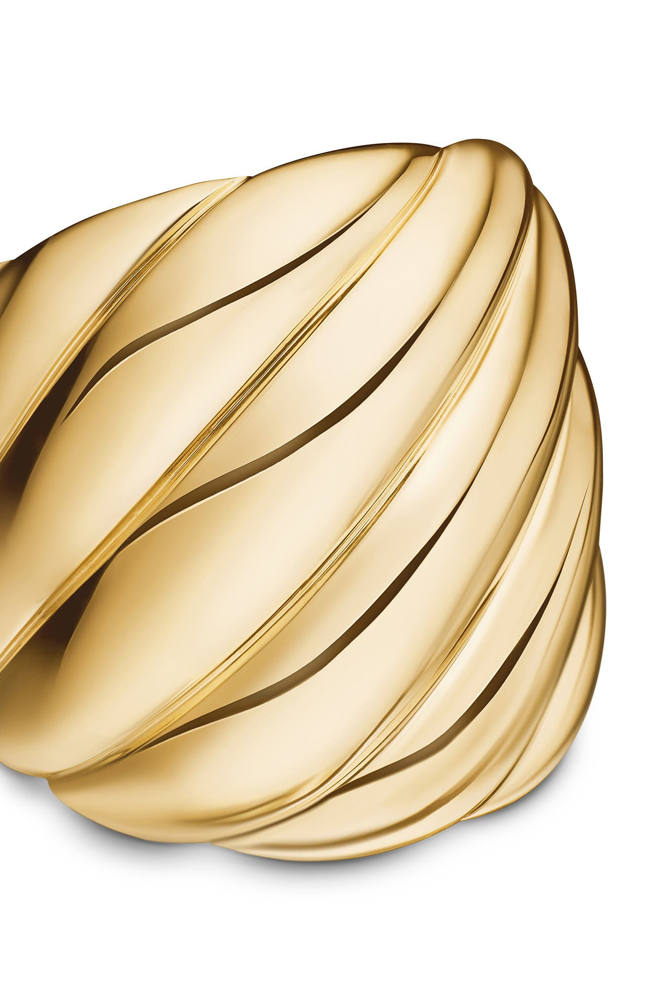 David Yurman Sculpted Cable Ring in 18K Yellow Gold at Nordstrom - 4