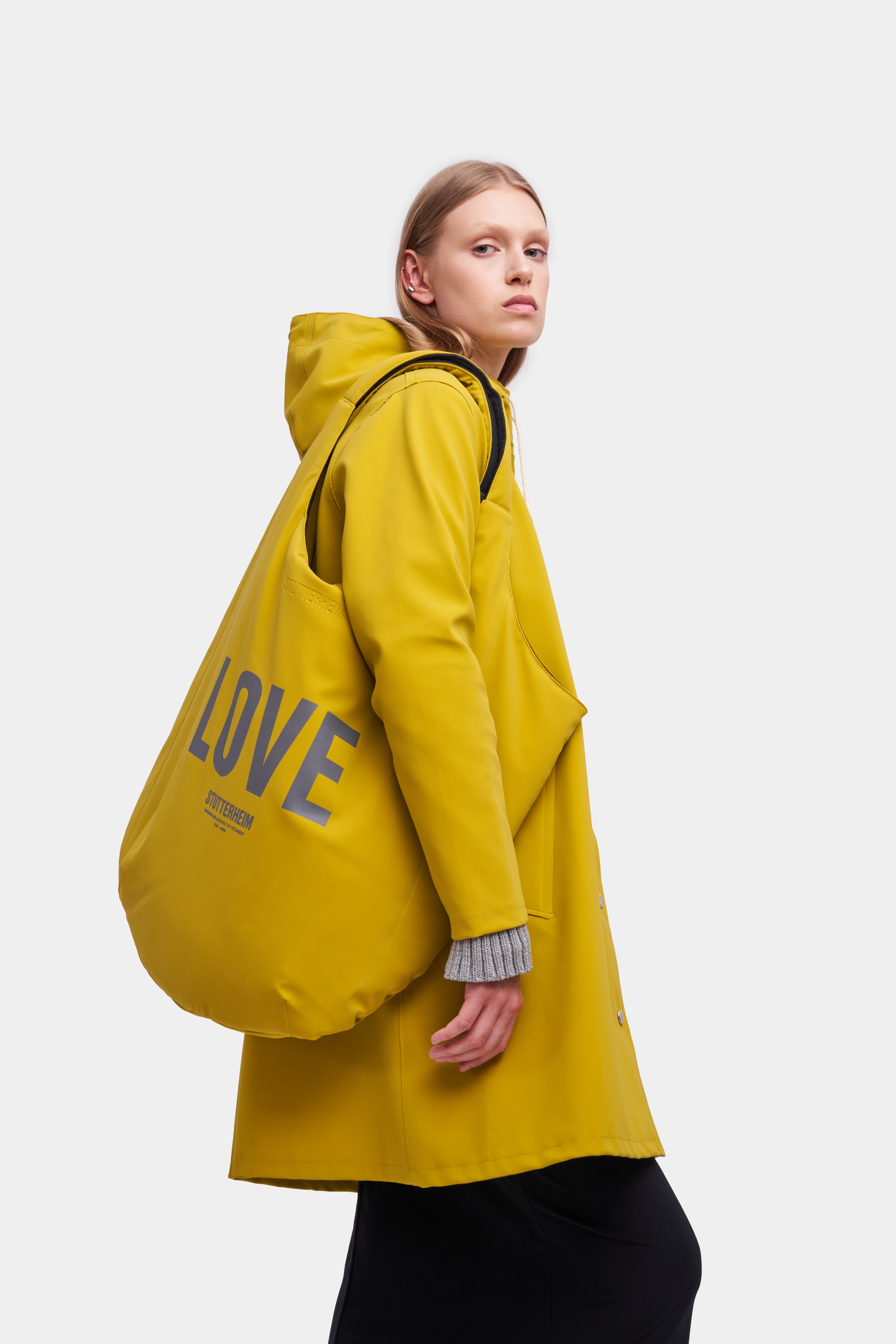 Svea Puffer Bag Suede Gold Gold - 2