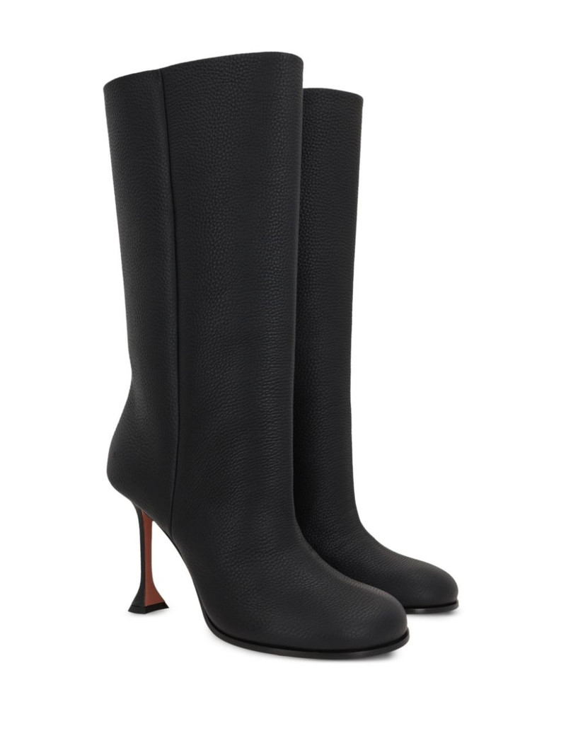 Amina Muaddi 95mm Liya boots outlook