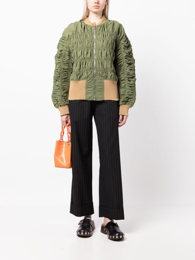 Molly Goddard Macy bomber jacket outlook