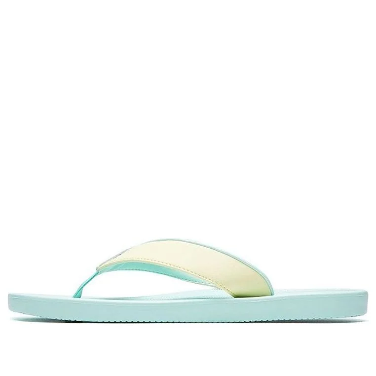 (WMNS) FILA Flip flops GreenYellow F12W024612FWY - 1