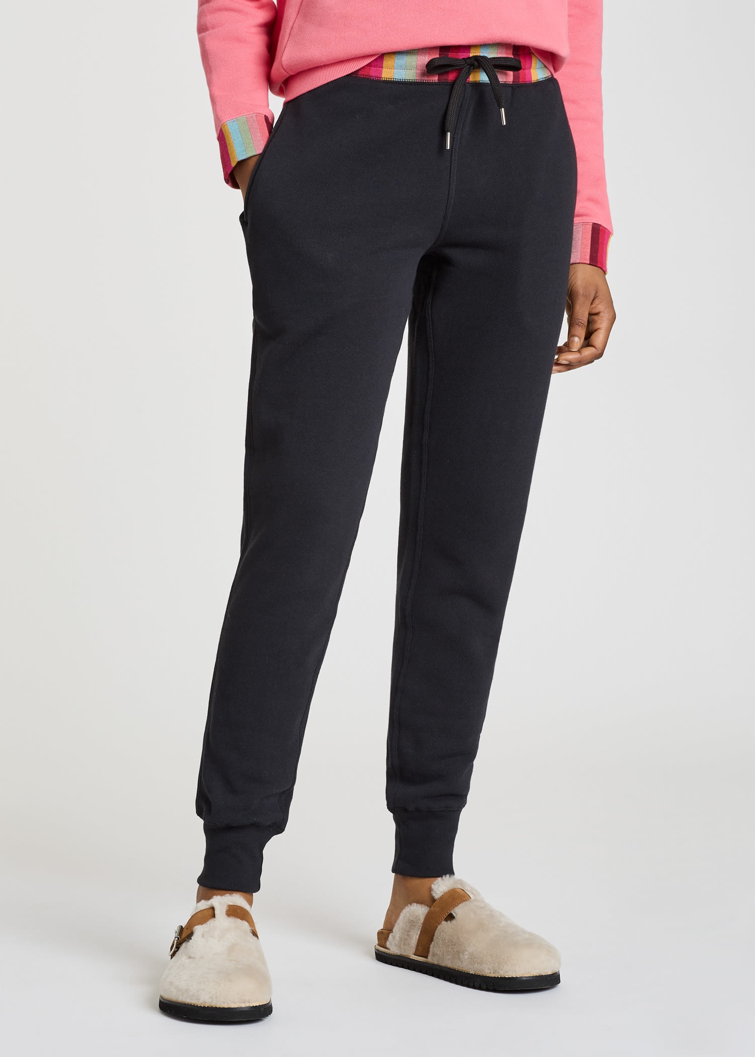Lounge Sweatpants With 'Swirl Stripe' Trims - 4