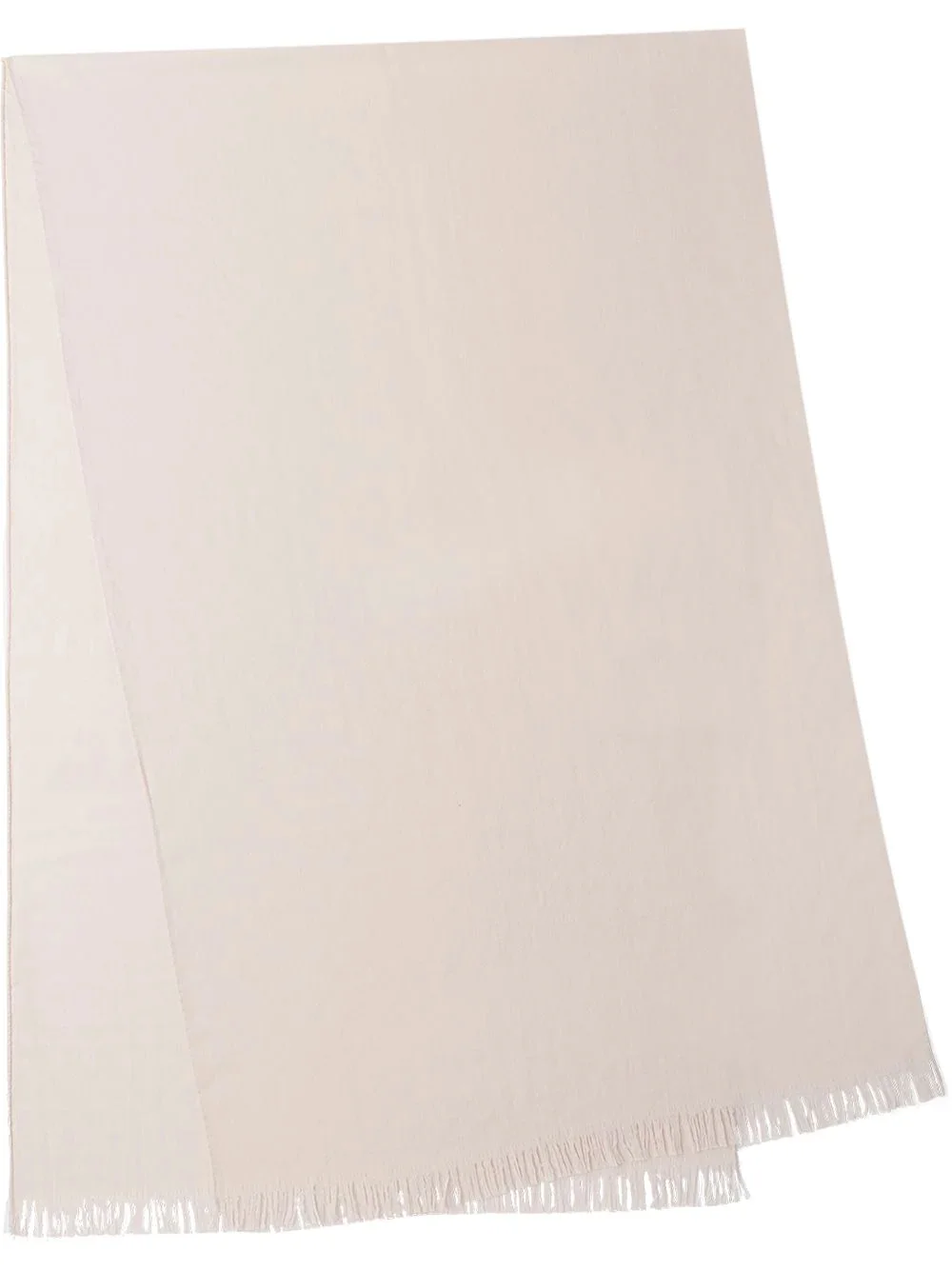 jacquard fringed scarf - 1