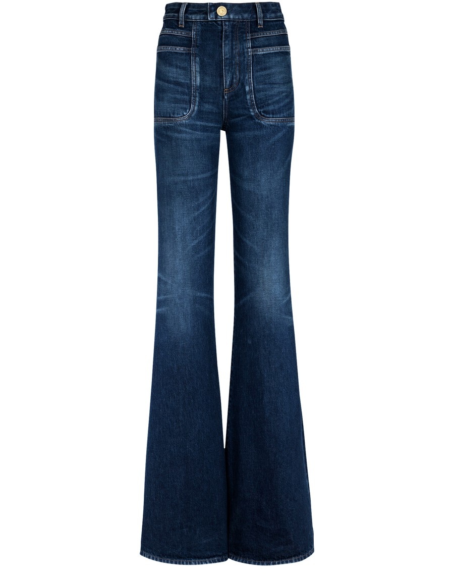 Denim flare jeans - 1