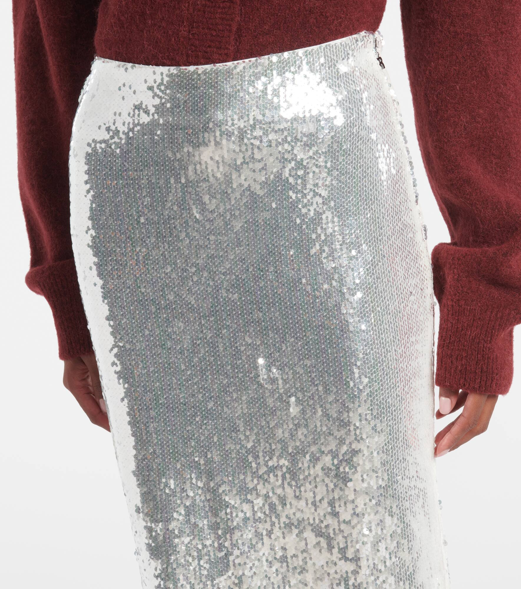 Sequined maxi skirt - 4