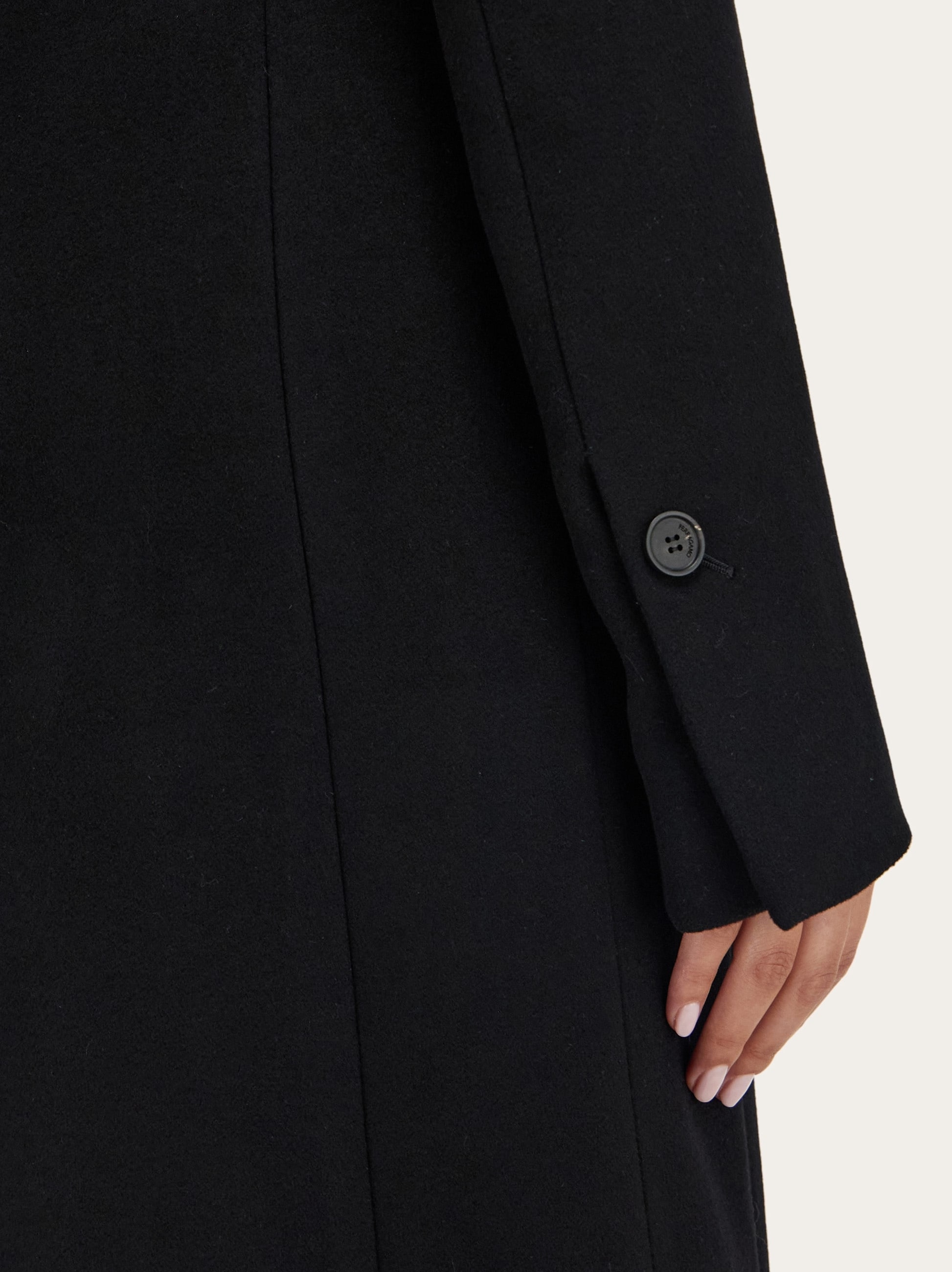 Fitted single breasted coat - 5
