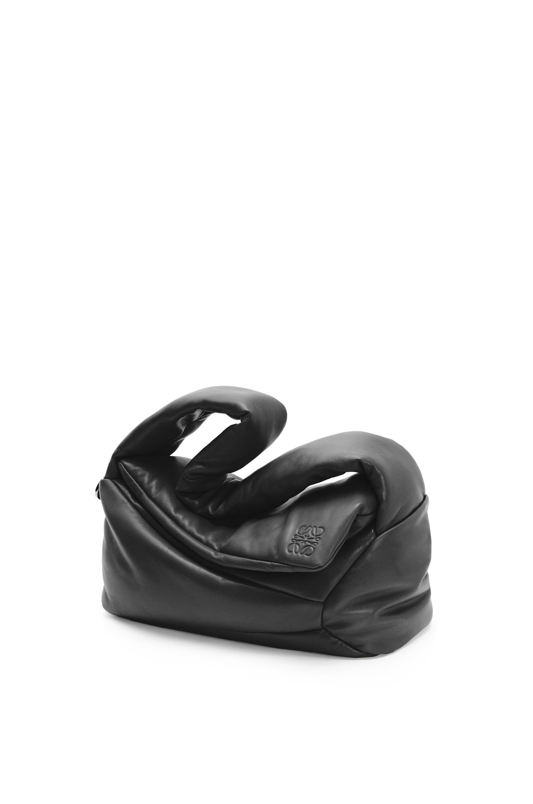 Puffer Puzzle Hobo bag in shiny nappa lambskin - 4