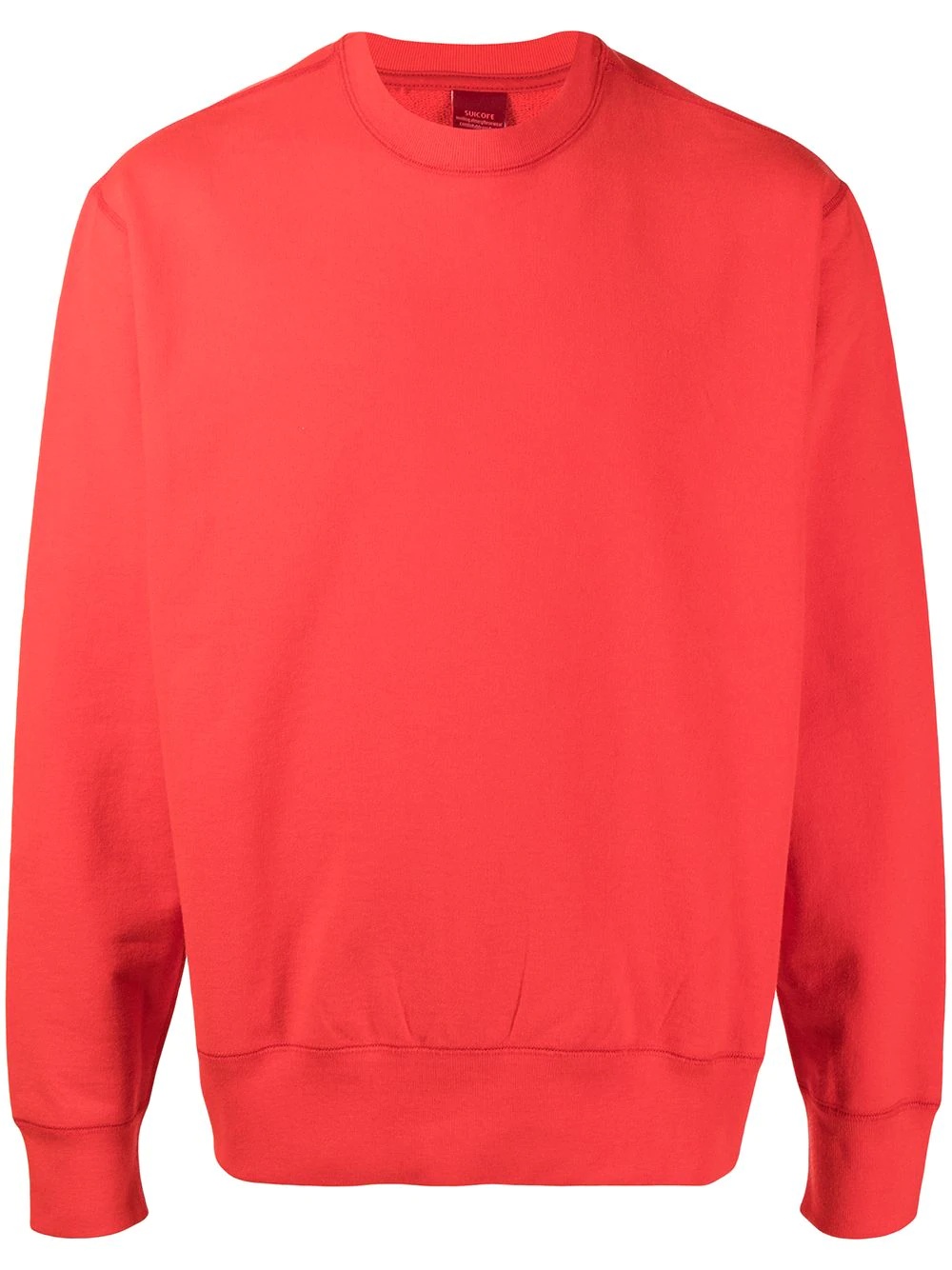 long-sleeved cotton sweatshirt - 1