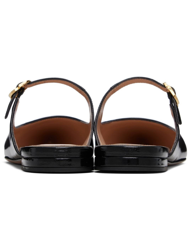 Black Ribbon Jane Slide Loafers 2