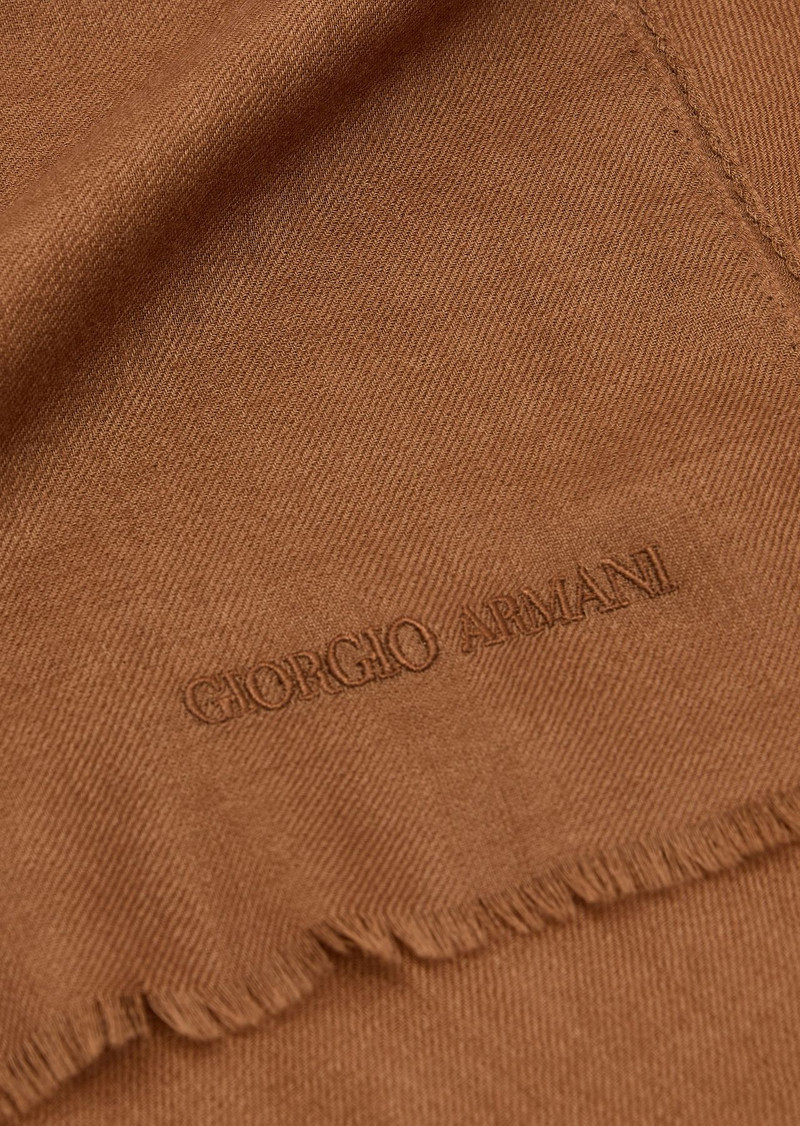 GIORGIO ARMANI Giorgio Armani Vicuña stole in vicuña outlook
