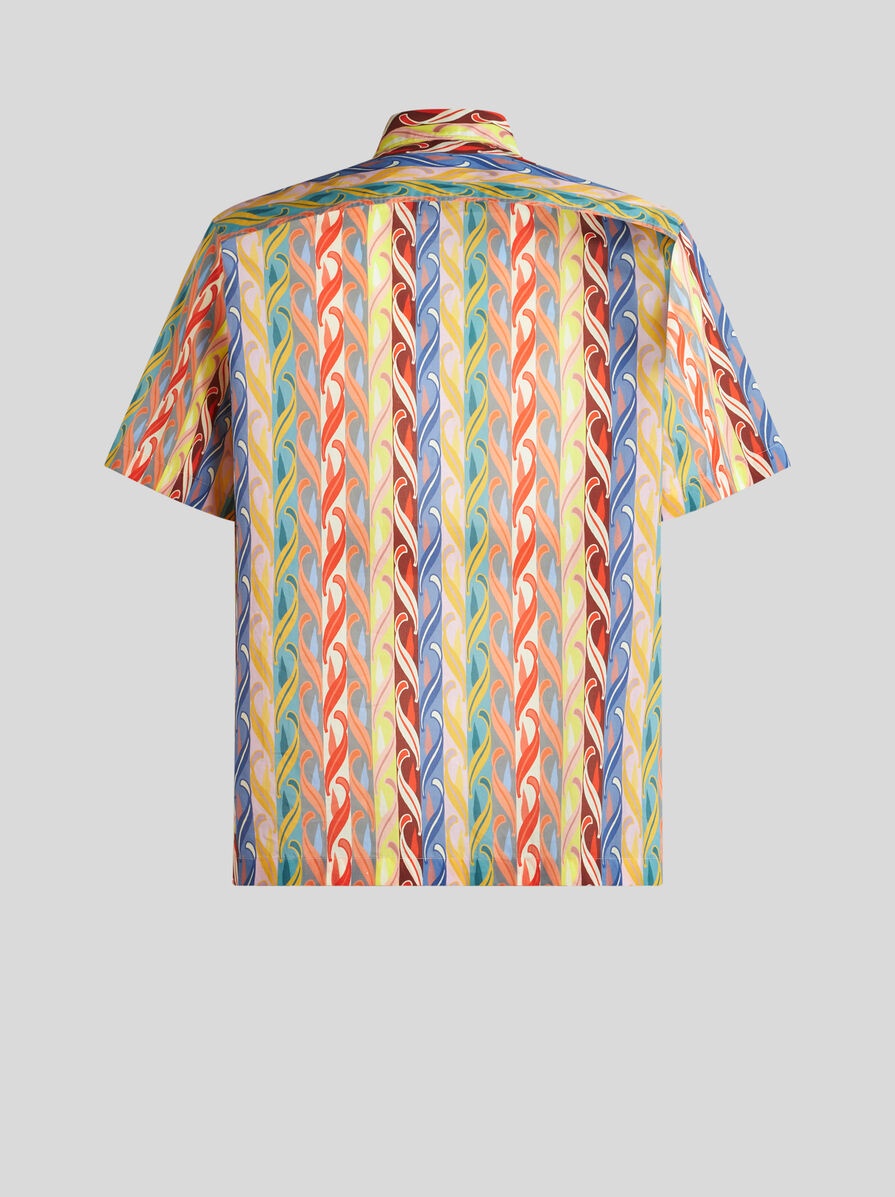 ETRO SUMMER SHIRT WITH MULTICOLOURED MOTIF - 6