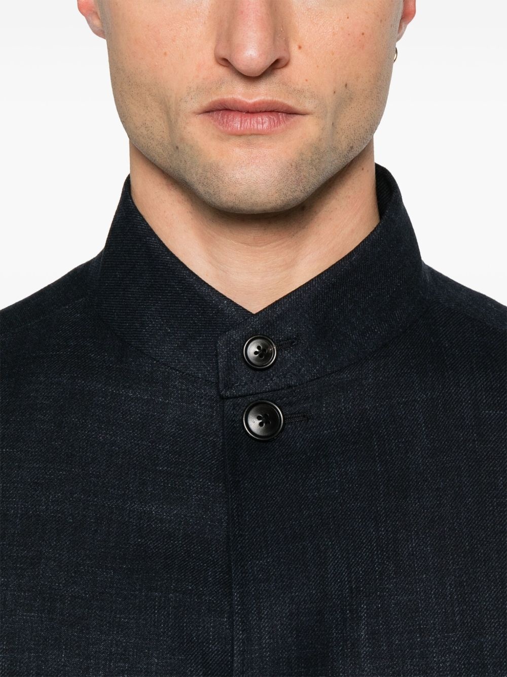 slub-texture jacket - 5