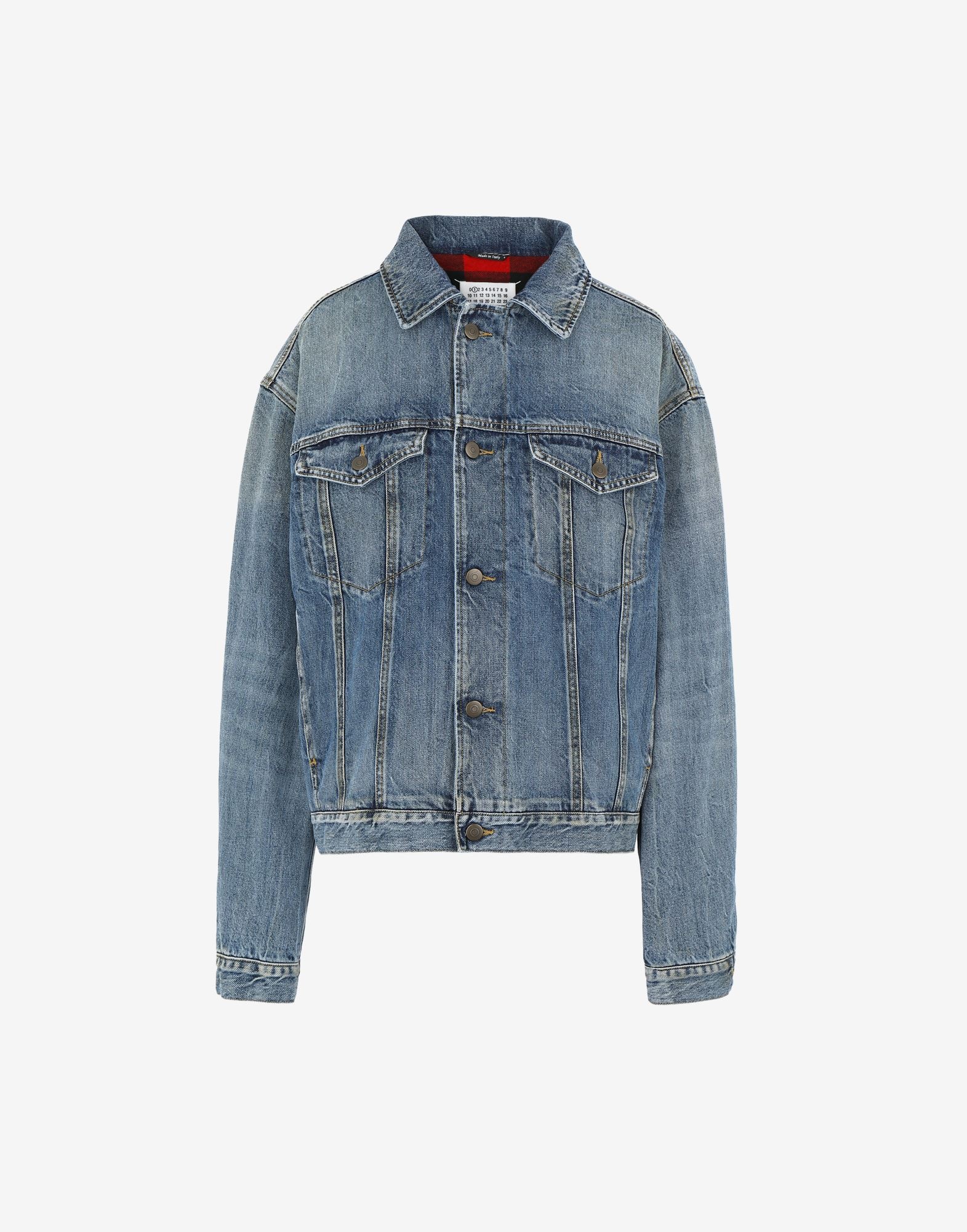 Oversized denim jacket - 1