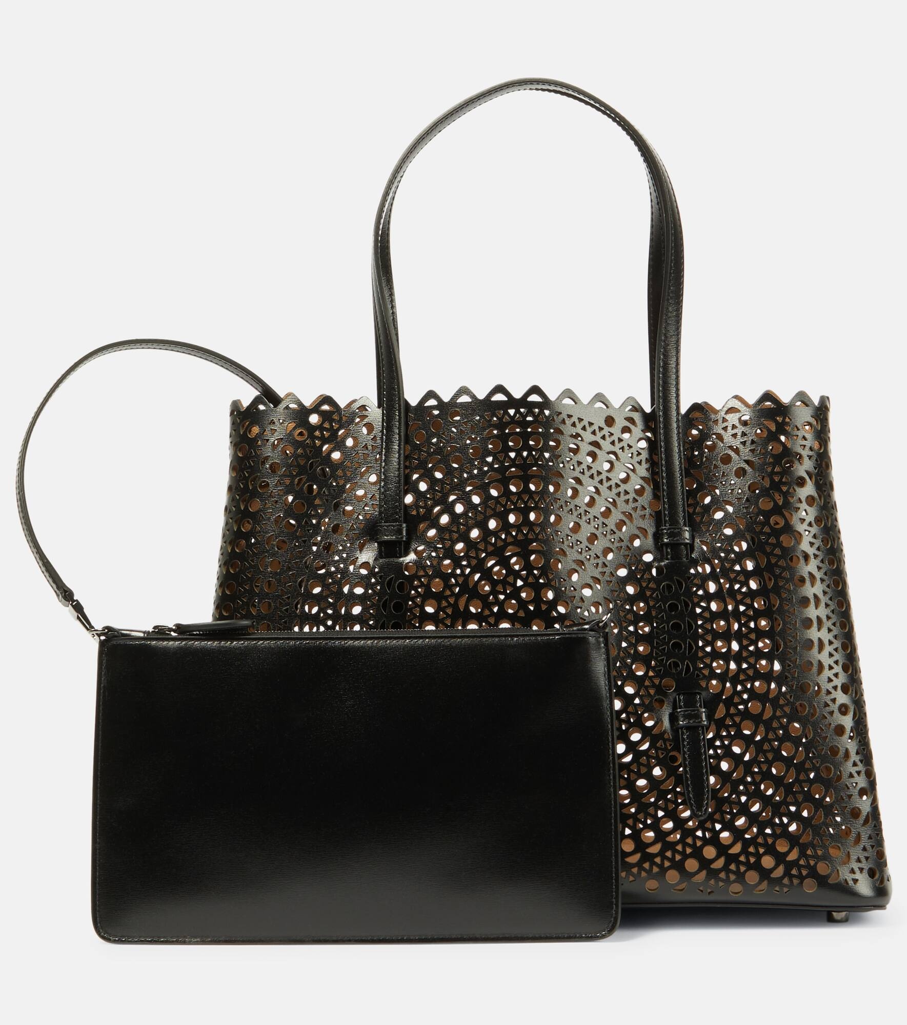Le Mina 32 New Vienne leather tote bag - 6