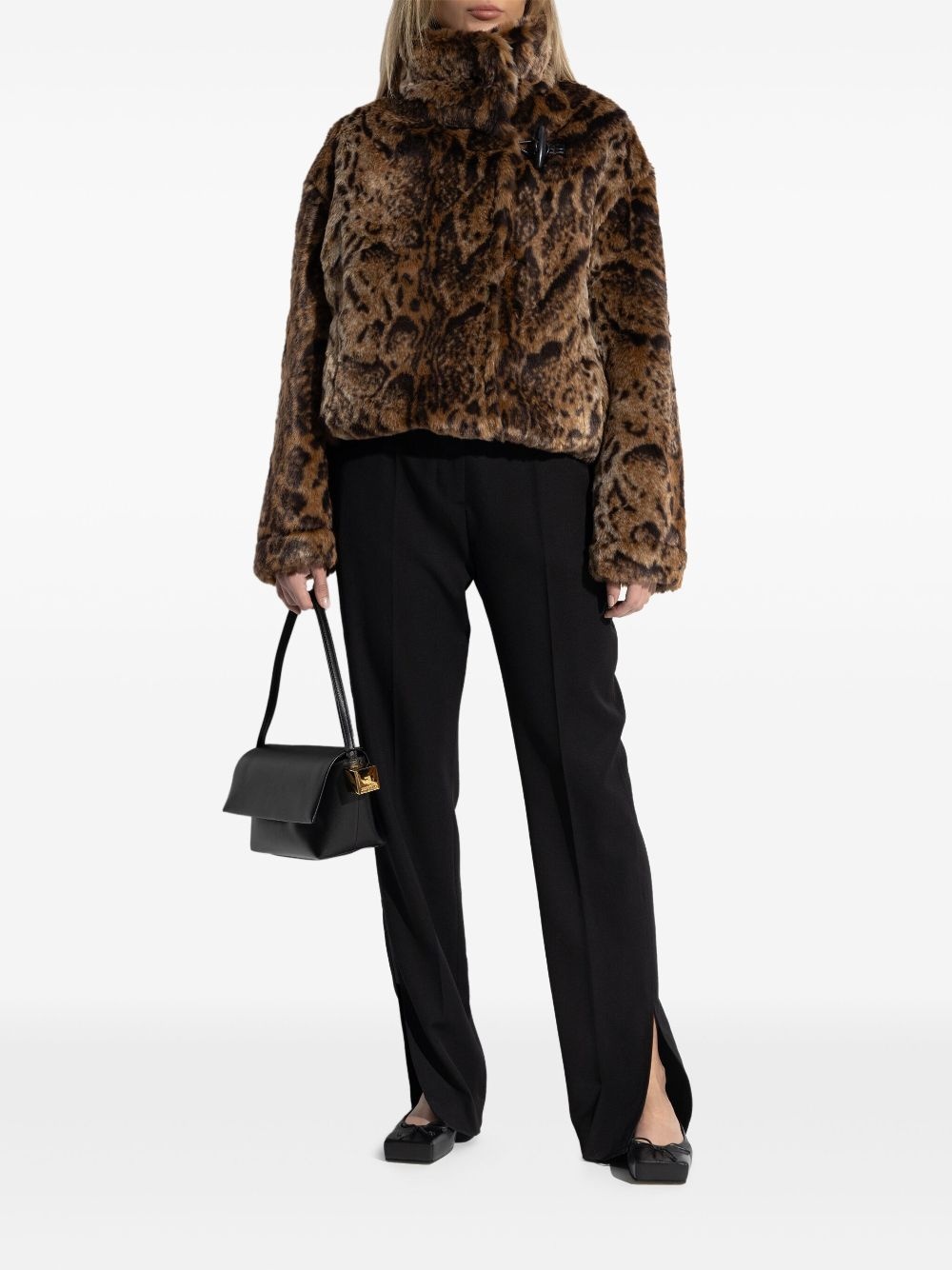 faux fur jacket - 2