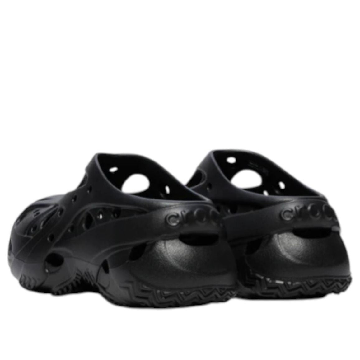 (WMNS) Crocs Caged Clog 'Black' 211141-001 - 3