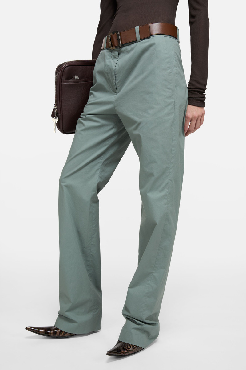 Tailored suit trousers - Eucalyptus green 4