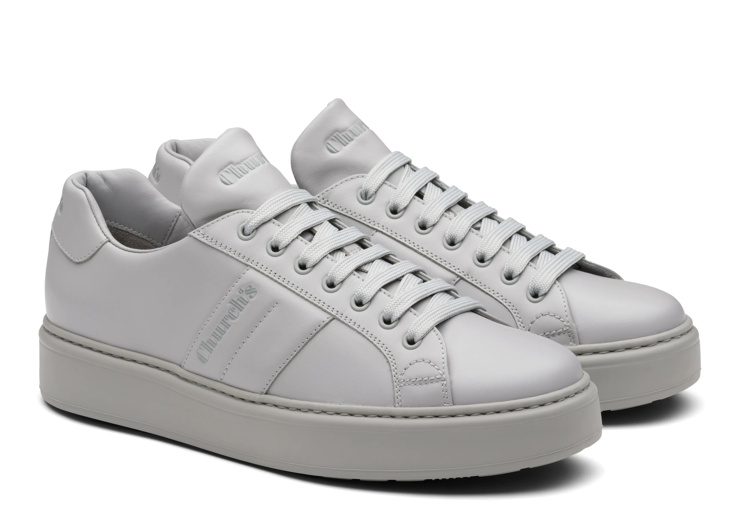 Mach 3
Calf Leather Classic Sneaker Light grey - 2