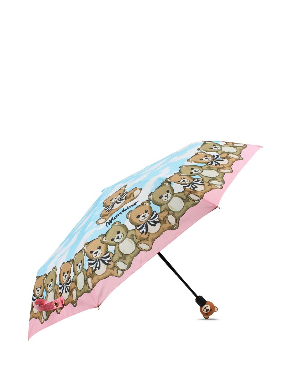 teddy bear-print umbrella - 2