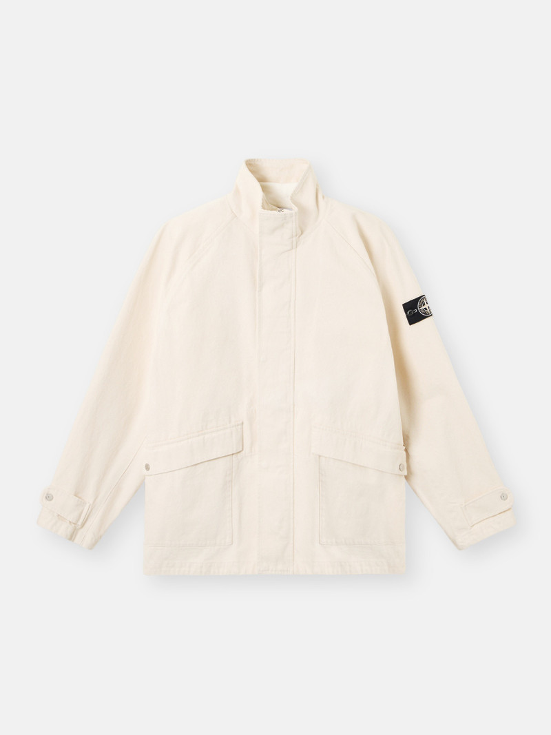 4100002 NATURAL COTTON GABARDINE_STONE ISLAND RAW BEAUTY 1