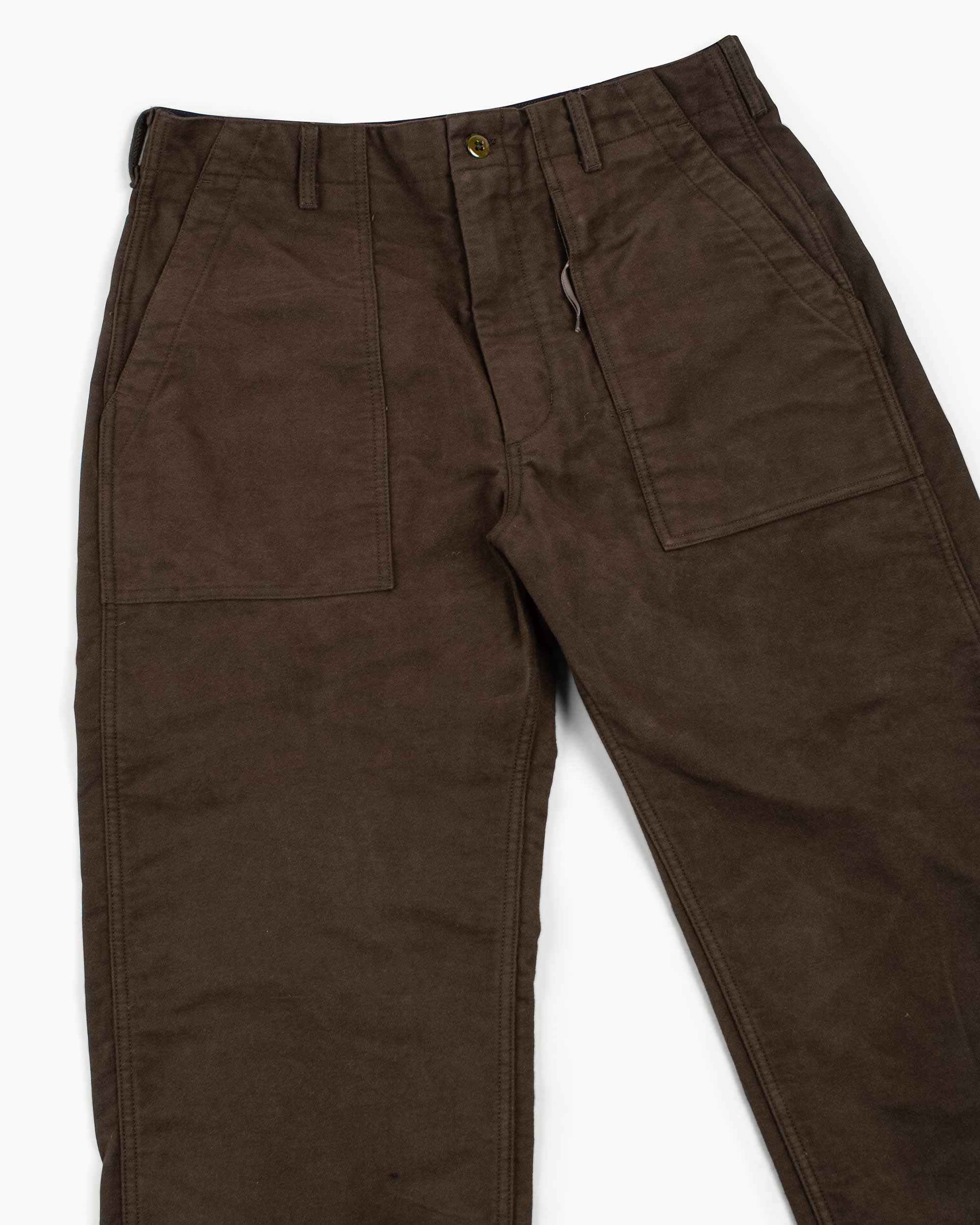 Fatigue Pant Olive Cotton Moleskin - 2
