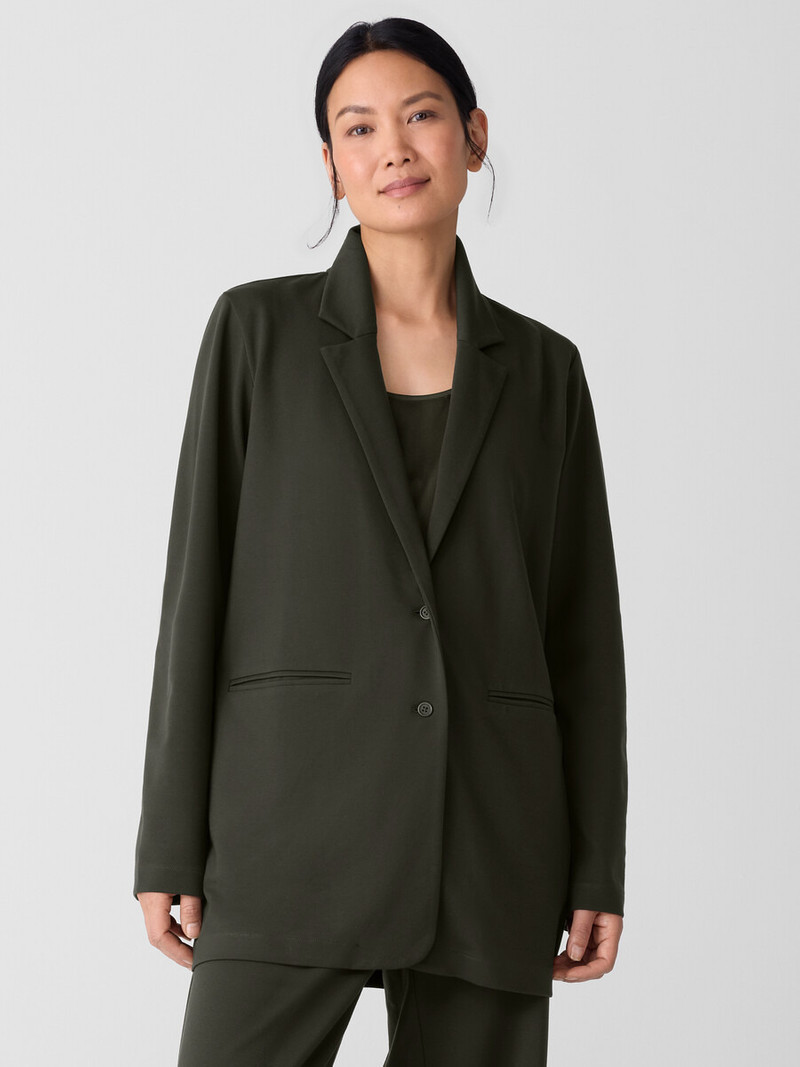 Washable Flex Ponte Long Blazer 3