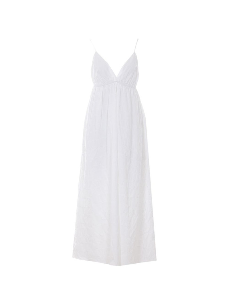 spaghetti-strap A-line midi dress 1