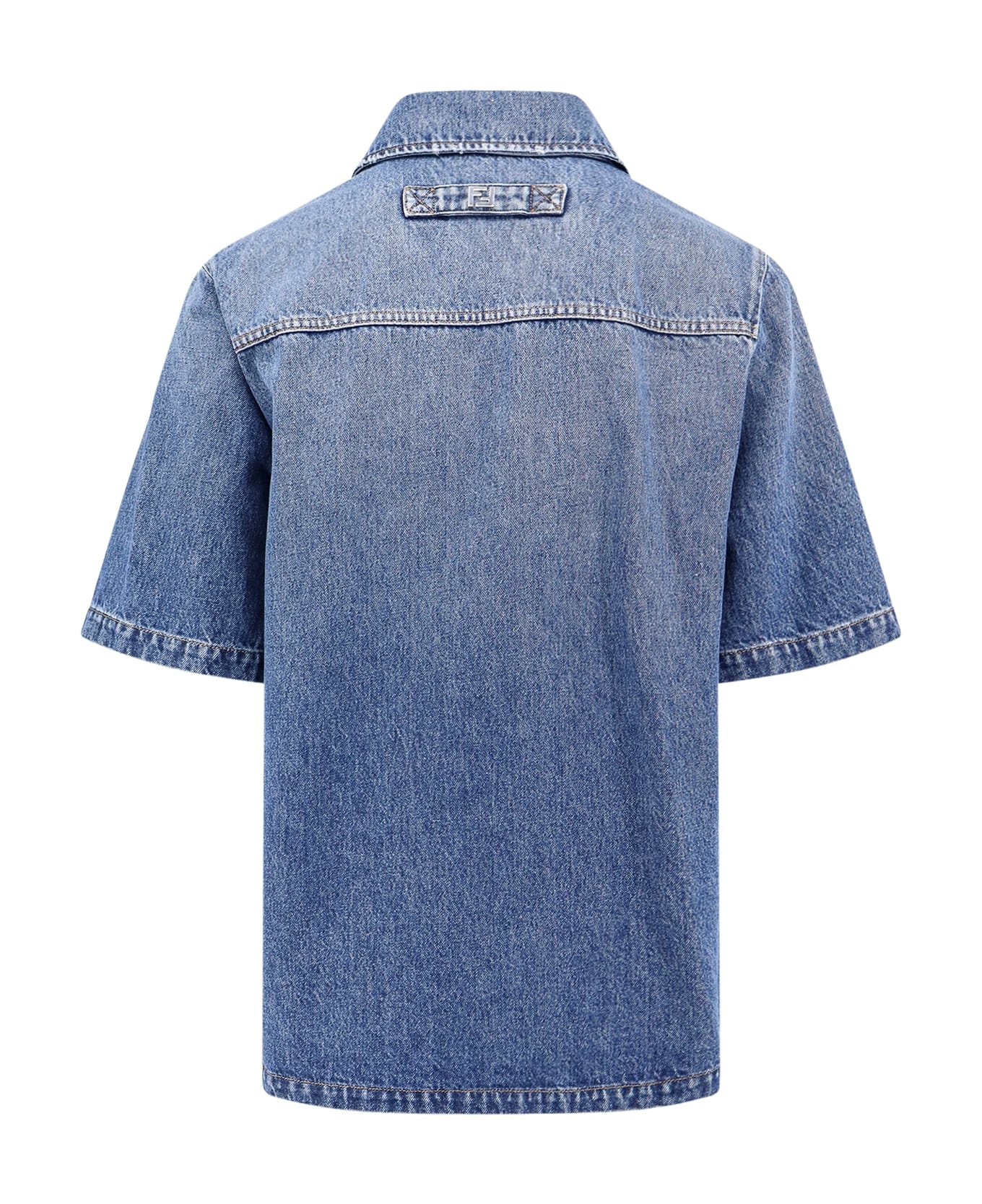 Denim Oversize Shirt - 2